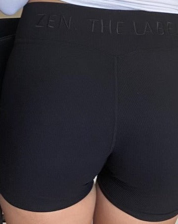 Ribbed Bike Shorts - Kids